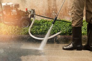 pressure washing